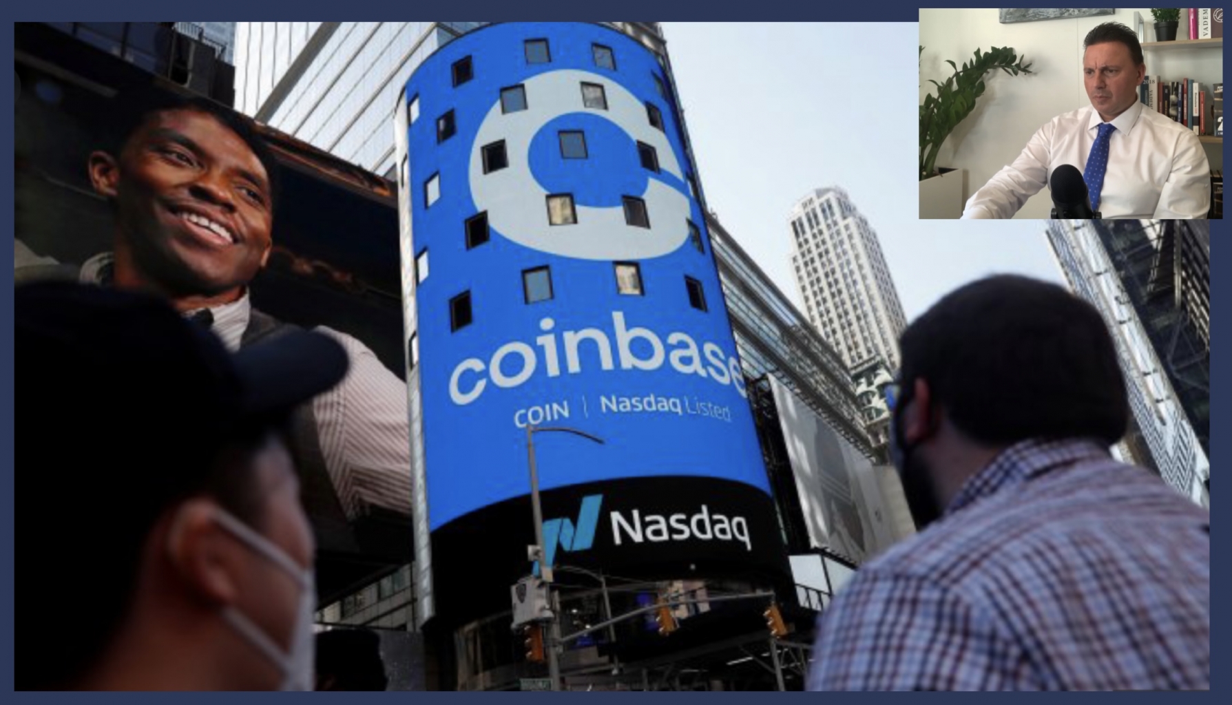 Debutto con il botto per Coinbase a Wall Street