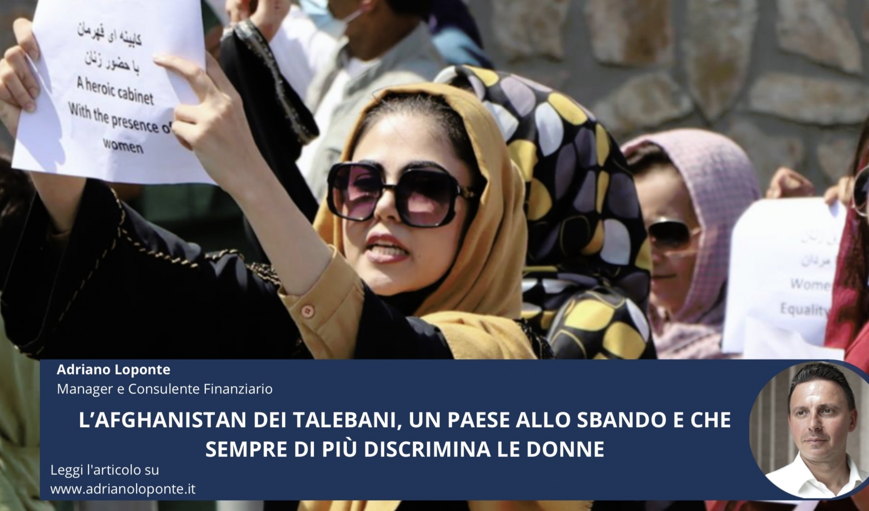 Rappresentazione visiva dell'articolo: L’Afghanistan dei Talebani, un Paese allo sbando e che sempre di più discrimina le donne