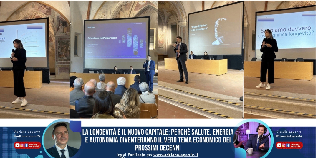 Rappresentazione visiva dell'articolo: La longevità è il nuovo capitale :perchè salute,energia e autonomia diventeranno il vero tema