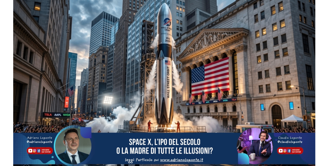 Rappresentazione visiva dell'articolo: SpaceX: l’Ipo del secolo o la madre di tutte le illusioni?