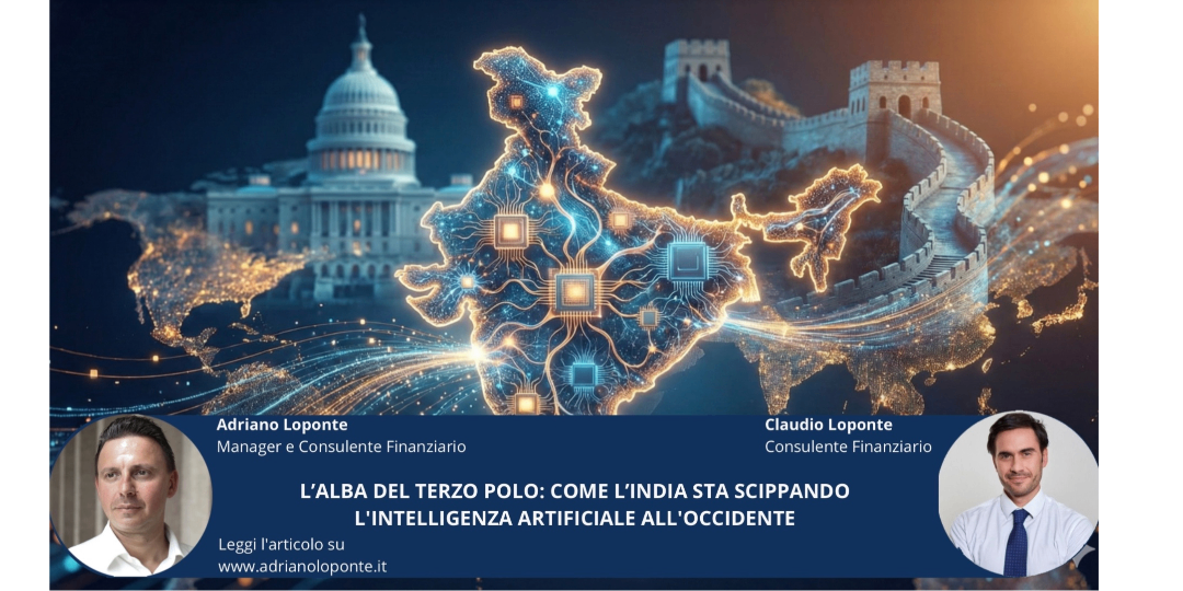 Rappresentazione visiva dell'articolo: L’alba del terzo polo: come l’India sta scippando l’intelligenza artificiale all’Occidente