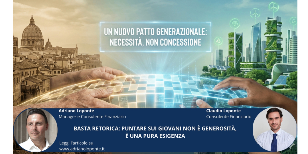 Rappresentazione visiva dell'articolo: Basta retorica: puntare sui giovani non è generosità, è pura sopravvivenza