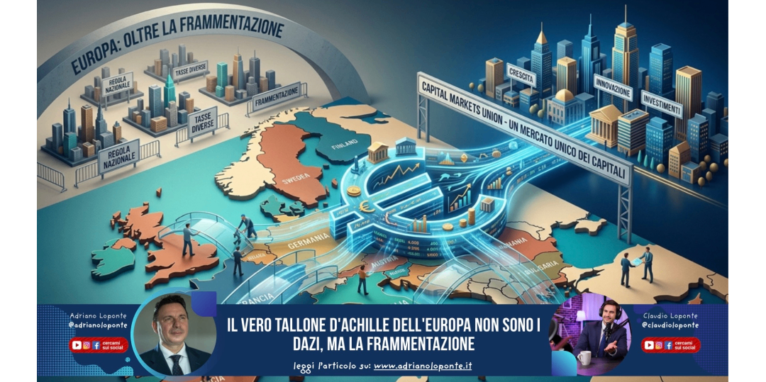 Rappresentazione visiva dell'articolo: Il vero tallone d'Achille dell'Europa non sono i dazi, ma la frammentazione