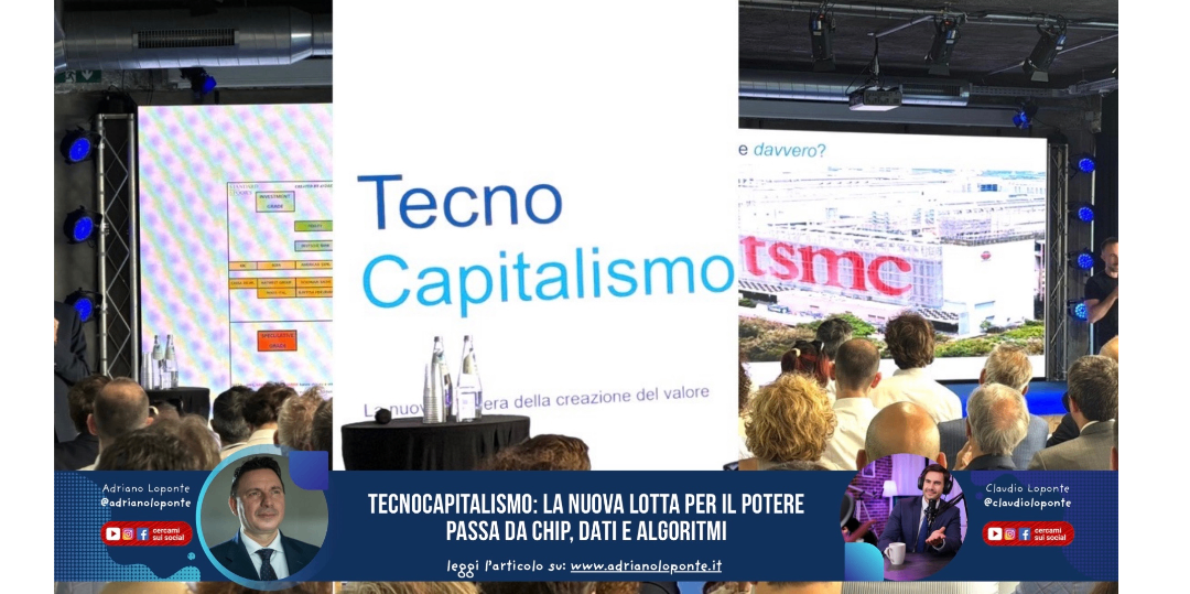 Rappresentazione visiva dell'articolo: Tecnocapitalismo: la nuova lotta per il potere passa da chip, dati e algoritmi