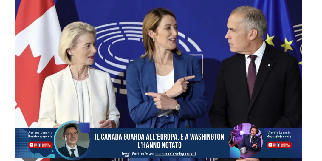Rappresentazione visiva dell'articolo: Il Canada guarda all'Europa, e a Washington l'hanno notato