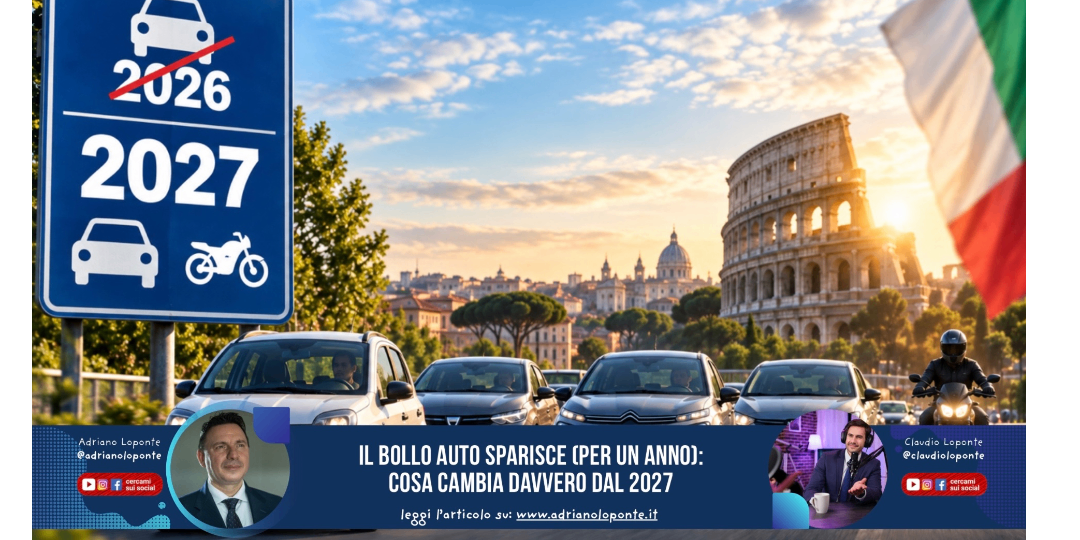 Rappresentazione visiva dell'articolo: Il bollo auto sparisce: cosa cambia davvero dal 2027