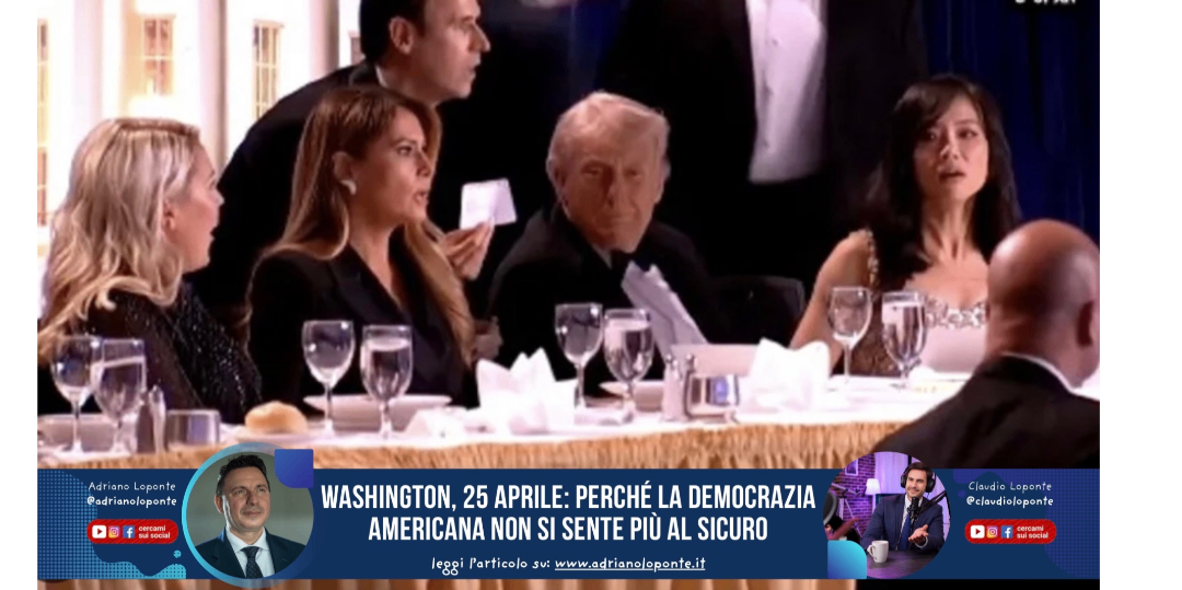 Rappresentazione visiva dell'articolo: Washington, 25 aprile: perché la democrazia americana non si sente più al sicuro