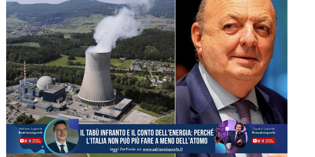 Rappresentazione visiva dell'articolo: Il tabù infranto e il conto dell'energia: perché l'Italia non può più fare a meno dell'atomo