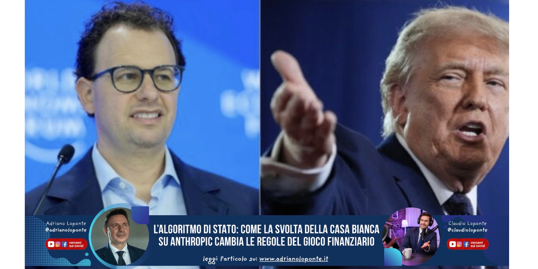 Rappresentazione visiva dell'articolo: L’algoritmo di Stato: come la svolta della Casa Bianca su Anthropic cambia le regole del gioco